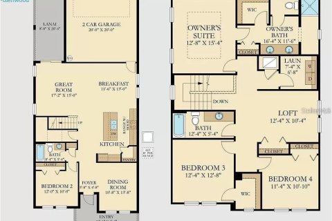 Casa en alquiler en Apopka, Florida, 4 dormitorios, 228.73 m2 № 1877014 - foto 2
