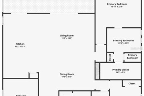 House in Lutz, Florida 4 bedrooms, 236.9 sq.m. № 2259251 - photo 14