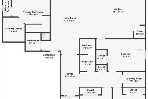 House in Eustis, Florida 4 bedrooms, 204.38 sq.m. № 2235848 - photo 7