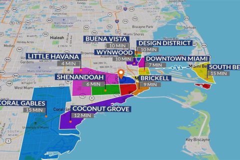 Снять в аренду виллу или дом в Майами, Флорида 51.1м2, № 1964215 - фото 2