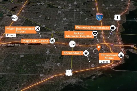 Снять в аренду виллу или дом в Майами, Флорида 51.1м2, № 1964215 - фото 12