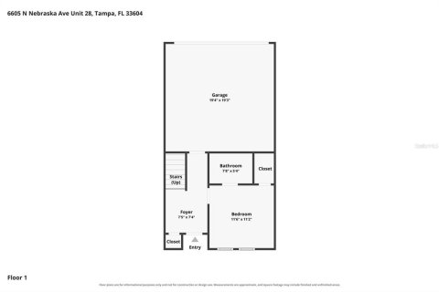 Townhouse in Tampa, Florida 3 bedrooms, 181.35 sq.m. № 2258766 - photo 27