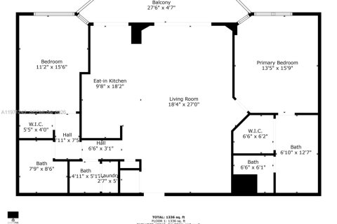 Купить кондоминиум в Авентура, Флорида 2 спальни, 126.81м2, № 2032114 - фото 27