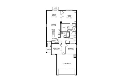 Villa ou maison à vendre à Lake Hamilton, Floride: 3 chambres, 117.89 m2 № 1690047 - photo 1