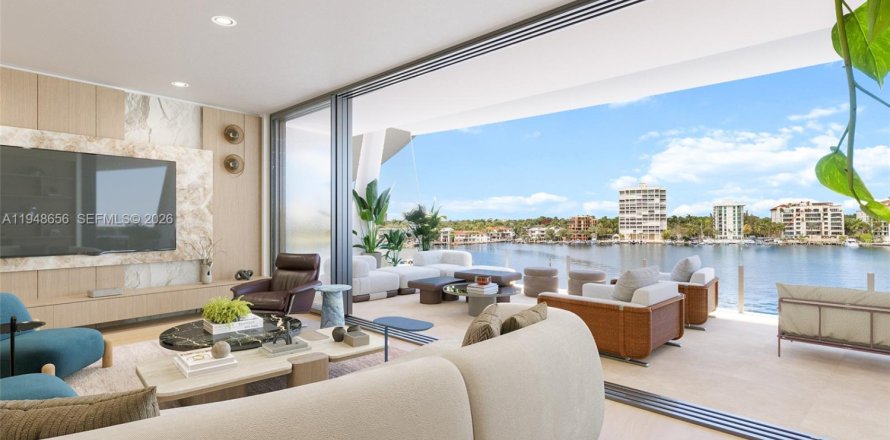 Кондоминиум с 3 спальнями в Майами, Флорида № 2005481