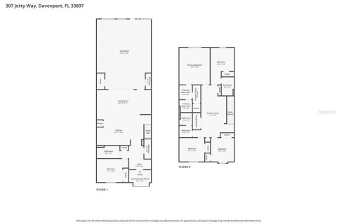 Touwnhouse à vendre à Davenport, Floride: 5 chambres, 213.02 m2 № 2093660 - photo 3