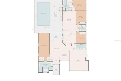 House in New Port Richey, Florida 4 bedrooms, 258.92 sq.m. № 1806909 - photo 6