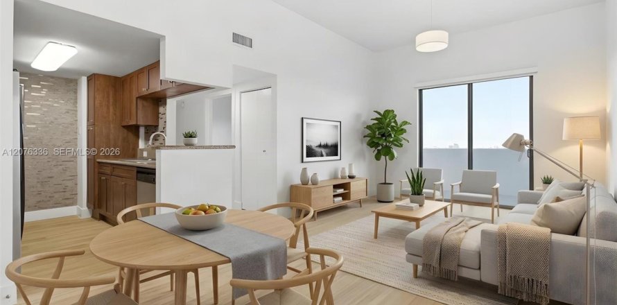 Condominio en Miami, Florida, 1 dormitorio № 2339918
