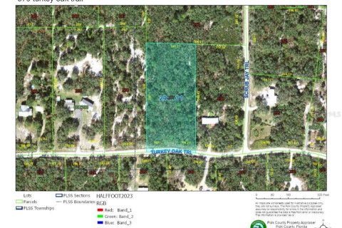Terreno en Frostproof, Florida № 2214391