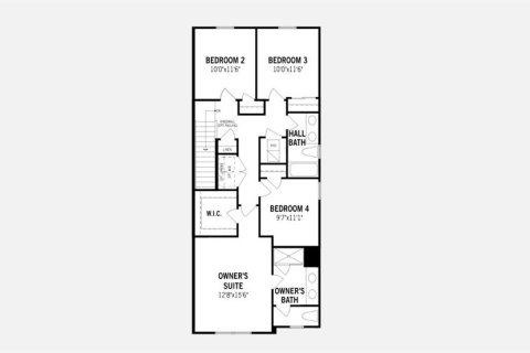 Townhouse in Orlando, Florida 4 bedrooms, 155.89 sq.m. № 1657623 - photo 3