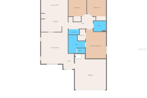 House in Brooksville, Florida 3 bedrooms, 137.77 sq.m. № 1833093 - photo 26