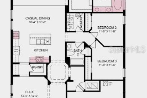 House in Zephyrhills, Florida 4 bedrooms, 222.87 sq.m. № 1856015 - photo 2
