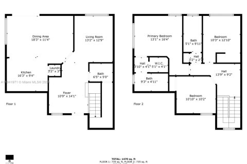 Touwnhouse à vendre à Homestead, Floride: 3 chambres, 128.11 m2 № 1833943 - photo 29