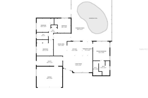 House in Dunedin, Florida 4 bedrooms, 137.22 sq.m. № 2209318 - photo 7