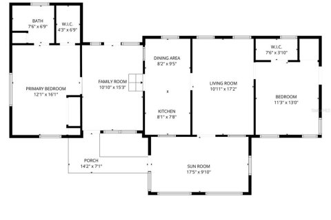House in Fruitland Park, Florida 5 bedrooms, 59.46 sq.m. № 2202802 - photo 24