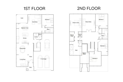 Townhouse floor plan «300SQM MONTE CARLO», 5 bedrooms in THE ISLES AT WEST PORT
