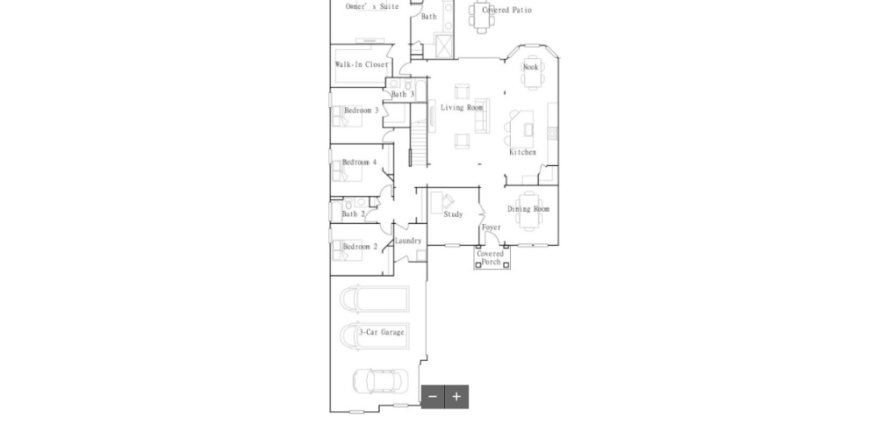 Дом в SilverLeaf - Silver Landing 63s  4 комнаты, 297м2 № 486460