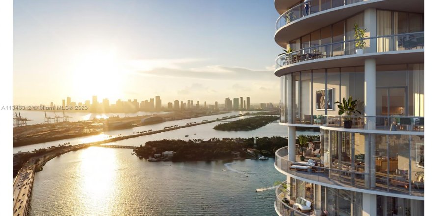 Apartment in Five Park in Miami Beach, Florida 1 bedroom № 386448