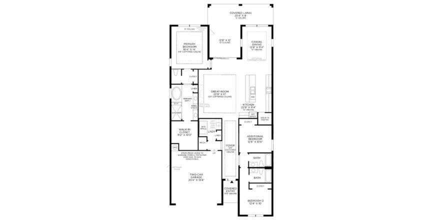 Adosado en REGENCY AT AVENIR en Palm Beach Gardens, Florida 3 dormitorios, 205 m2 № 132248