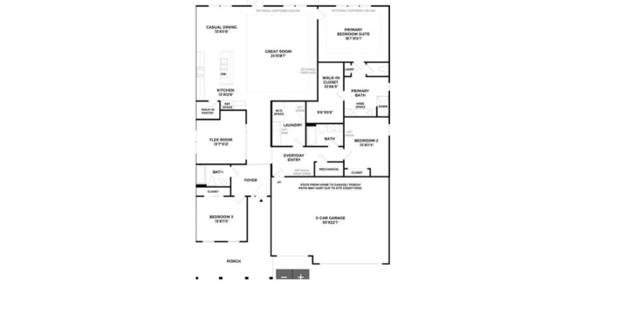 House in Preserve at Beacon Lake by Toll Brothers in Saint Augustine, Florida 3 bedrooms, 229 sq.m. № 492139