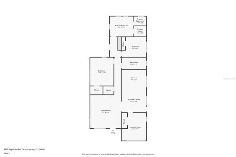 Casa en venta en Tarpon Springs, Florida, 3 dormitorios, 143.07 m2 № 1904396 - foto 5