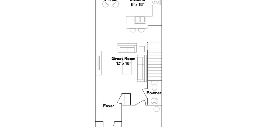 Townhouse in Zephyrhills, Florida 2 bedrooms, 140.56 sq.m. № 1812935