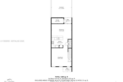 Adosado en venta en Homestead, Florida, 3 dormitorios, 130.25 m2 № 2020907 - foto 30
