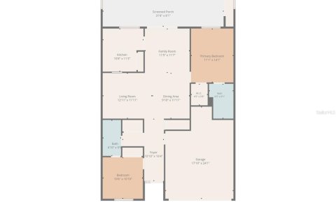 Villa ou maison à vendre à Tampa, Floride: 2 chambres, 116.31 m2 № 2429233 - photo 13