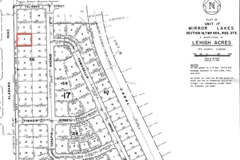 Terreno en venta en Lehigh Acres, Florida № 2159924 - foto 9