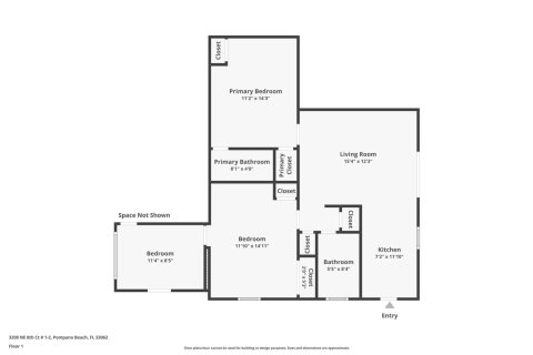 Townhouse in Pompano Beach, Florida 2 bedrooms, 144.18 sq.m. № 2083413 - photo 11