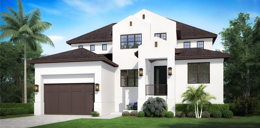 House in Tampa, Florida 4 bedrooms, 485.6 sq.m. № 1812974