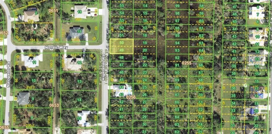Terrain à Punta Gorda, Floride № 2228702