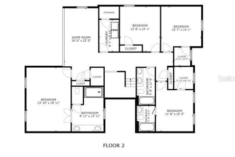 Villa ou maison à vendre à Davenport, Floride: 5 chambres, 329.06 m2 № 2212111 - photo 3