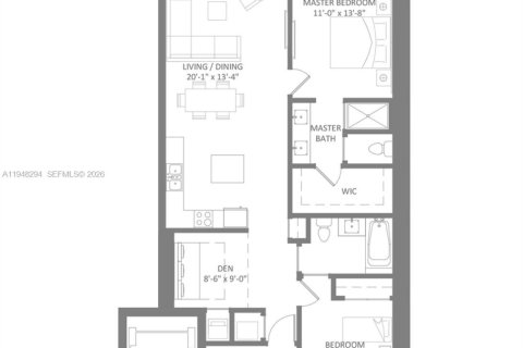 Copropriété à vendre à North Miami Beach, Floride: 2 chambres, 103.59 m2 № 2004339 - photo 5
