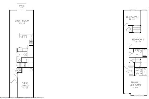 Townhouse in Jacksonville, Florida 3 bedrooms, 137.59 sq.m. № 1791124 - photo 2