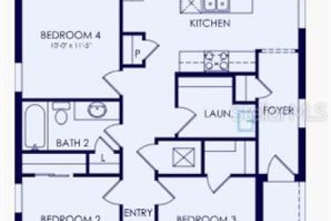 House in Bradenton, Florida 4 bedrooms, 146.79 sq.m. № 2259511 - photo 2