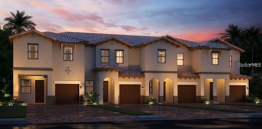 Townhouse in Davenport, Florida 3 bedrooms, 161.74 sq.m. № 1839902