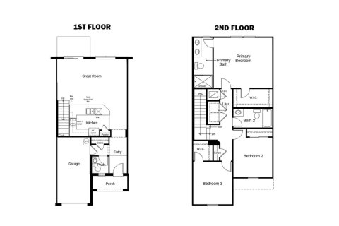 Townhouse floor plan «140SQM 200/35», 3 bedrooms in BAYSHORE COMMONS