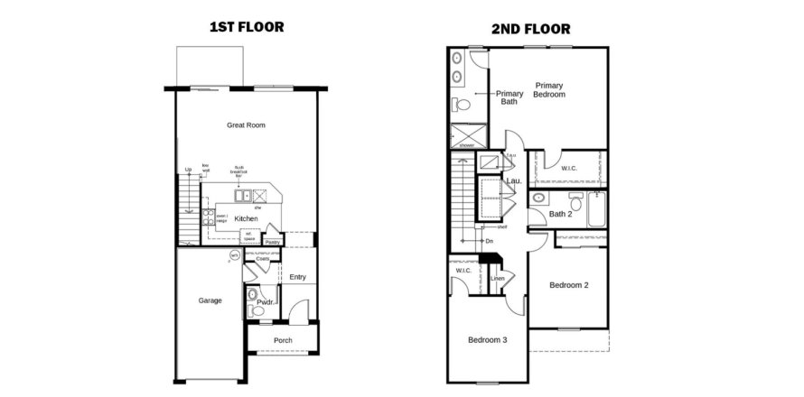 Townhouse in BAYSHORE COMMONS in North Fort Myers, Florida 3 bedrooms, 140 sq.m. № 56989