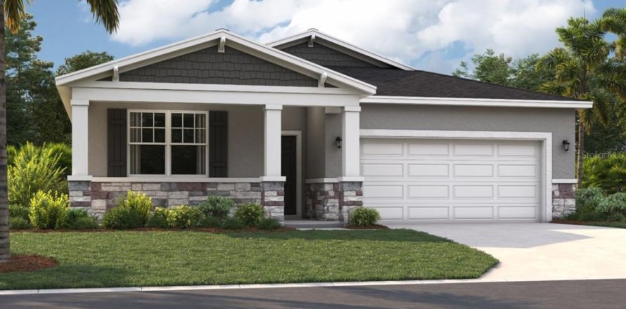 House in Leesburg, Florida 4 bedrooms, 170.85 sq.m. № 1915004