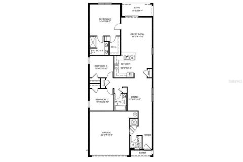 Villa ou maison à louer à Zephyrhills, Floride: 3 chambres, 144.93 m2 № 2103463 - photo 6