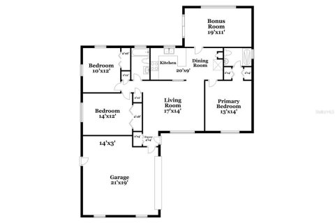 Casa en alquiler en Apopka, Florida, 3 dormitorios, 132.2 m2 № 1913927 - foto 16