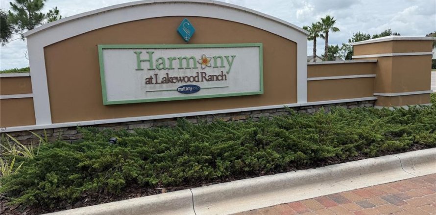 Touwnhouse à HARMONY AT LAKEWOOD RANCH à Bradenton, Floride 3 chambres, 149.94 m2 № 2218122