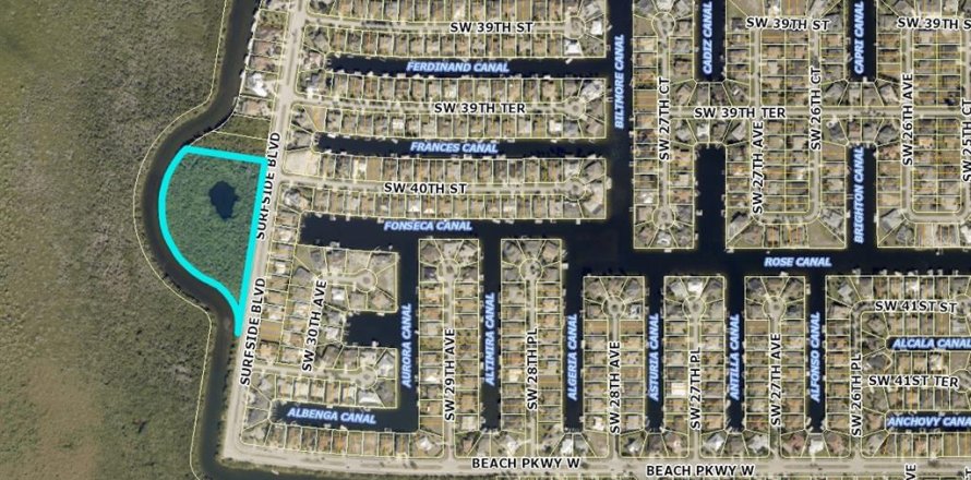 Land in Cape Coral, Florida № 2403575