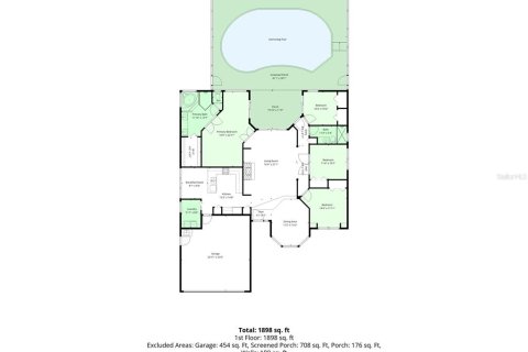 Villa ou maison à vendre à Crystal River, Floride: 4 chambres, 189.89 m2 № 2401039 - photo 3