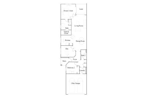 House floor plan «145SQM», 2 bedrooms in ORANGE BLOSSOM RANCH