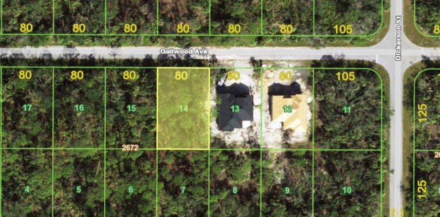 Land in Port Charlotte, Florida № 2166202