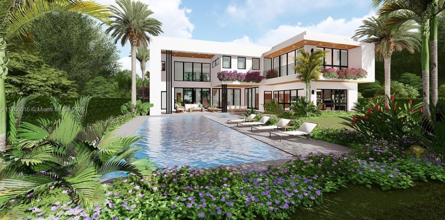 House in Miami, Florida 7 bedrooms № 1863275