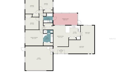 House in Rockledge, Florida 4 bedrooms, 164.99 sq.m. № 1875756 - photo 23