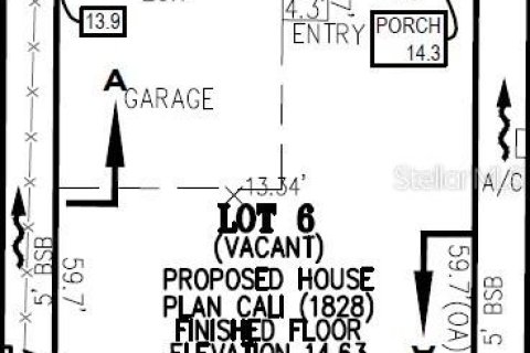 Villa ou maison à Saint Petersburg, Floride 3 chambres, 155.33 m2 № 2398633